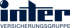 Dunkelblaues Logo "inter VERSICHERUNGSGRUPPE" auf dunkelgrünem Hintergrund.
