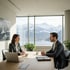 Unternehmer im Gespräch über eine internationale Unternehmensstruktur in der Schweiz