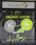 Werbefolie mit Angebotswerbung als Referenz der Agentur Lorenz
