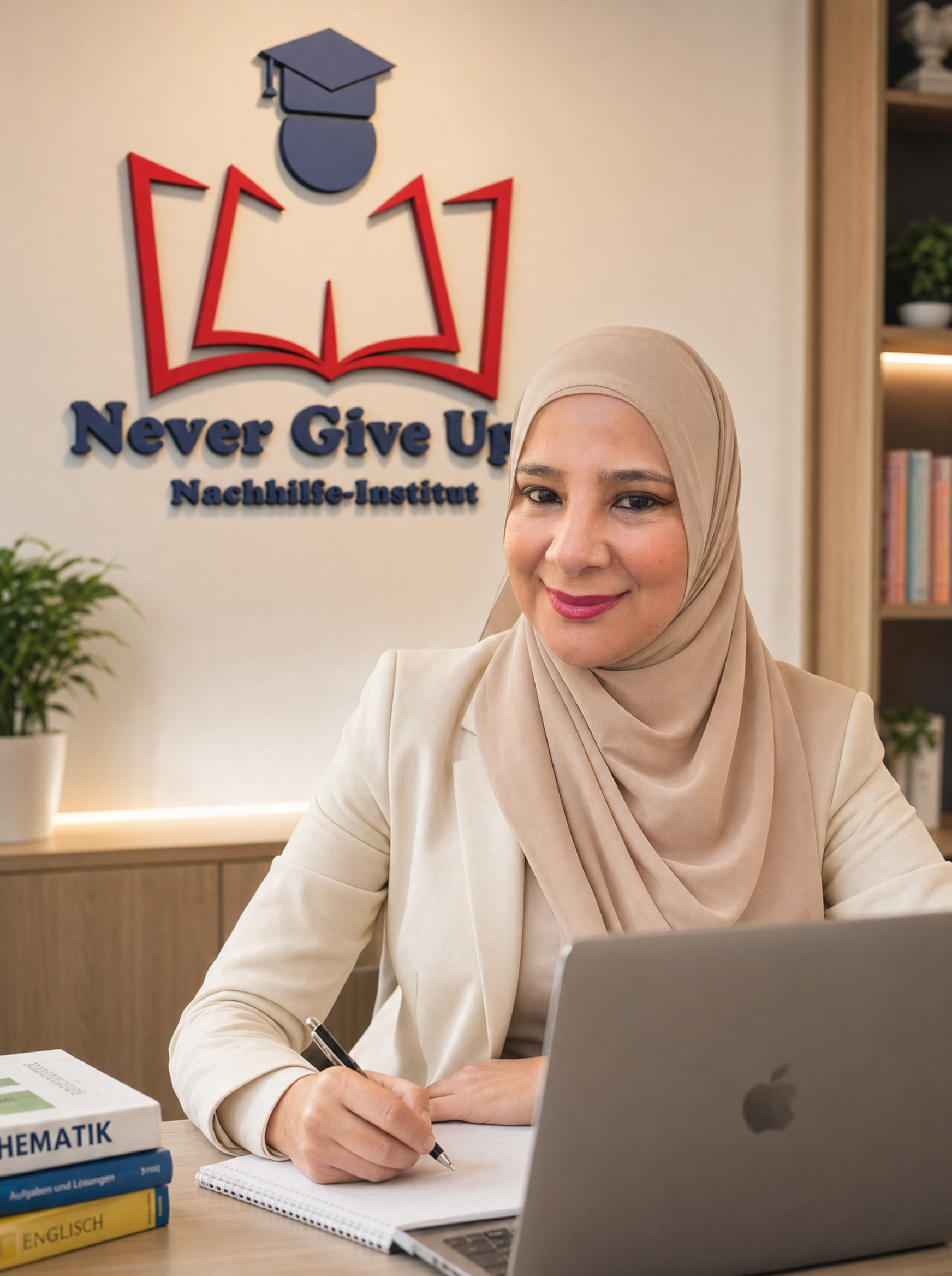 Fedoua El Founti – Gründerin und Lehrerin von Never Give Up