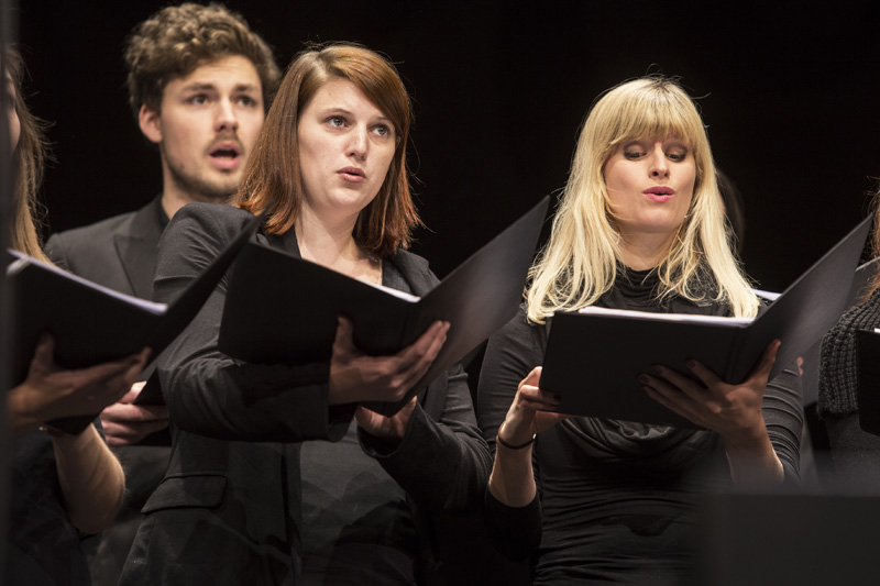 coro siamo performing at the Pure Voices matinee, Voices of Spirit 2014, Graz