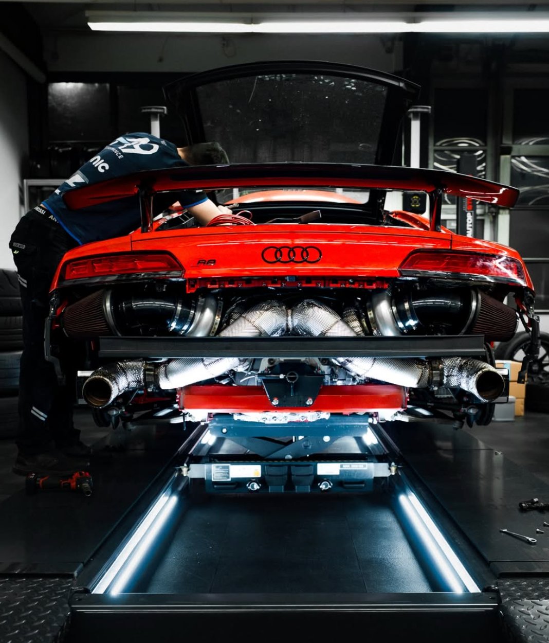 A9 Performance – Audi R8 Motor Rebuild