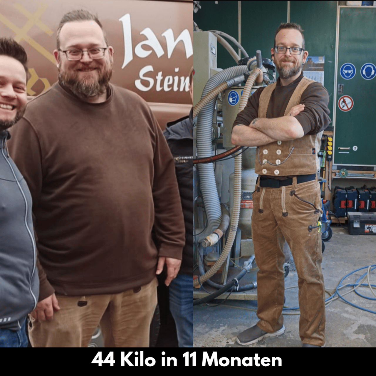 44 Kilo in 11 Monaten