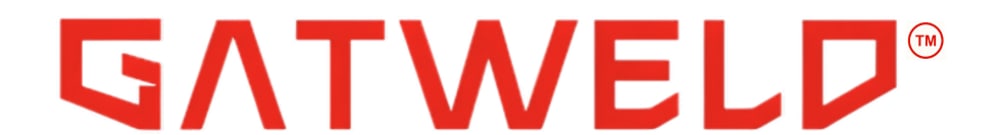 Biały tekst "GATWELD" z symbolem zarejestrowanego znaku towarowego na ciemnozielonym tle.