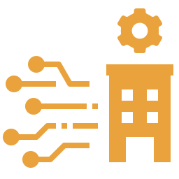 Effizienz durch KI Icon