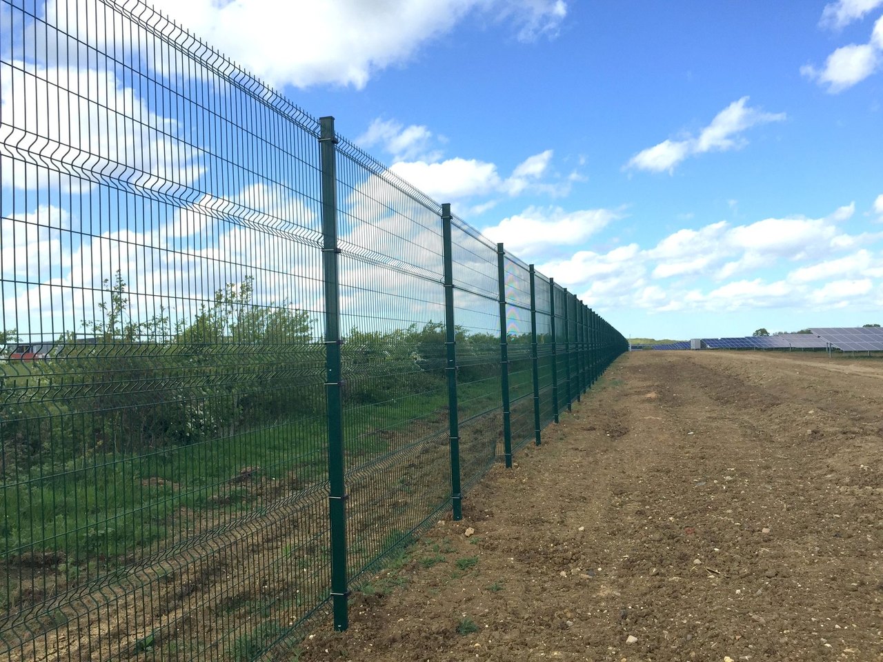 4.850 Einzelfundamente für einen Solarpark in England
