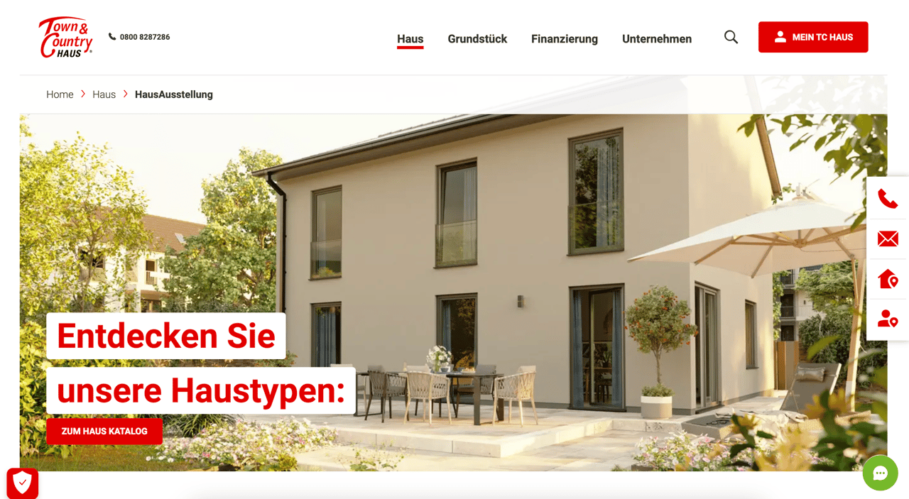 Town & Country Website