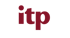 Das rote Logo "itp" auf dunkelgrünem Hintergrund.