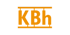 Orangefarbenes Logo mit den Großbuchstaben „KBh“ auf dunkelgrünem Hintergrund.