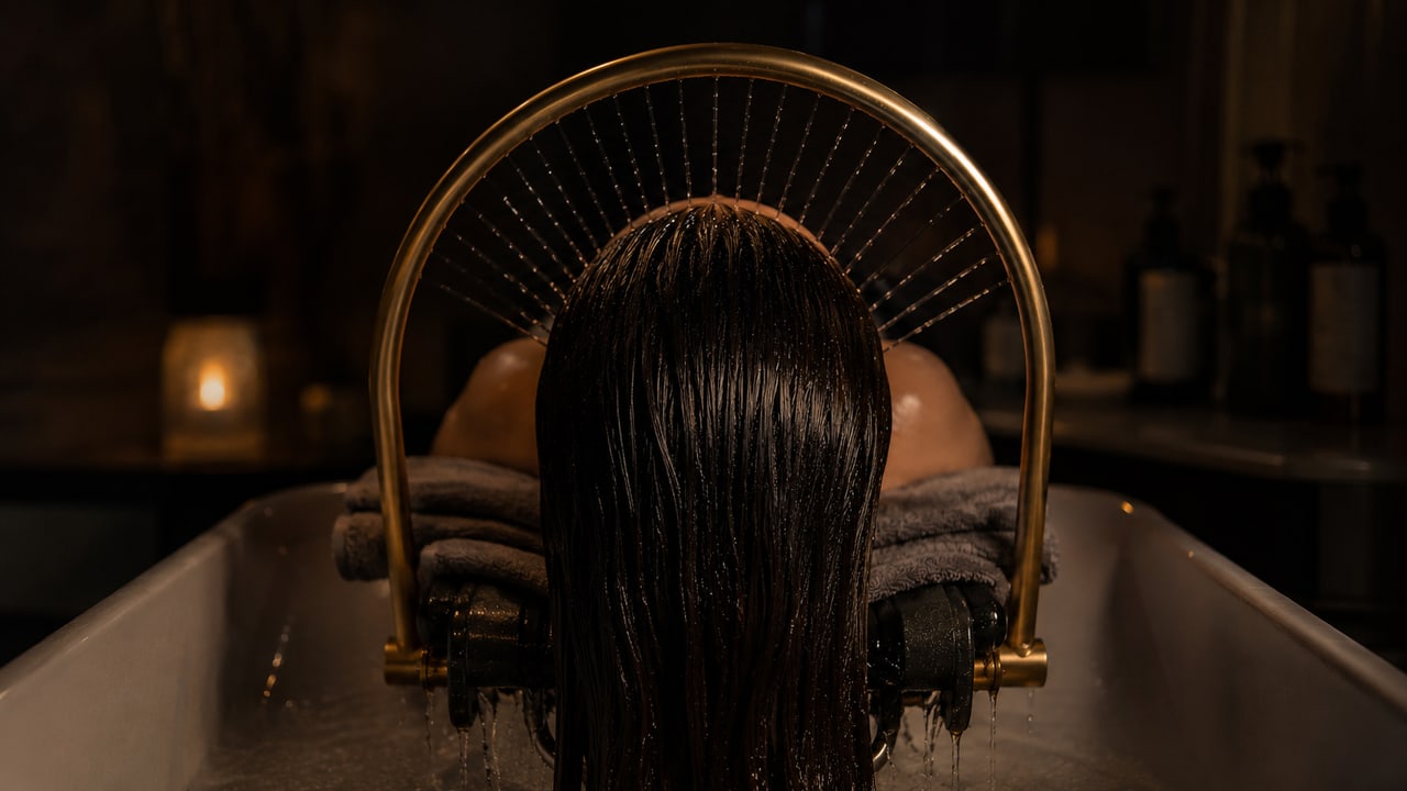 BLACK SWON Edition des Japanese Head Spa bei SWON in Pforzheim