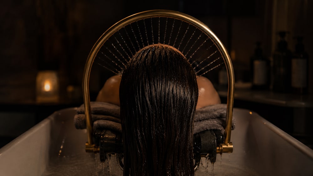 Ruhige Szene aus dem Japanese Head Spa bei SWON in Pforzheim