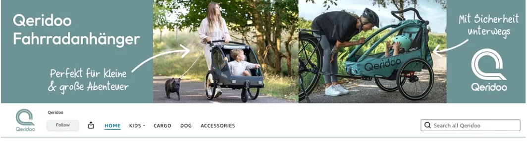 Amazon Brand Store von Qeridoo