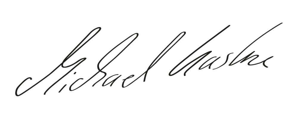 Unterschrift von Michael Maske.