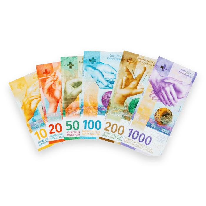 250–350 CHF / Monat