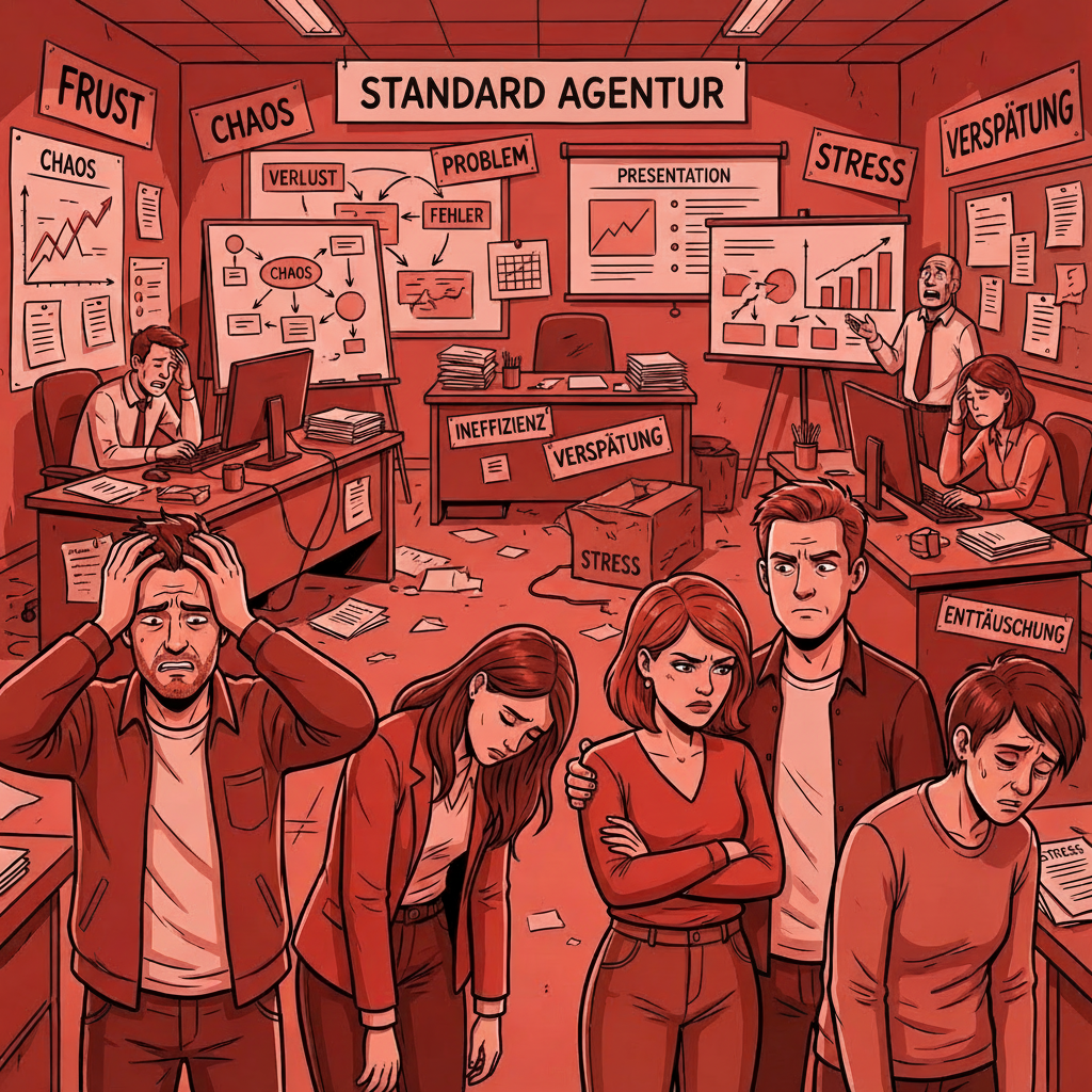 Die typische 0815-Agentur