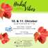 Plakat Herbst Vibes im Weingut Schaaf am 10. und 11. Oktober mit Logo von Bestca Catering