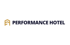 Logo: goldene stilisierte Buchstaben "PH" und "PERFORMANCE HOTEL" in Dunkelblau auf dunkelgrünem Hintergrund.