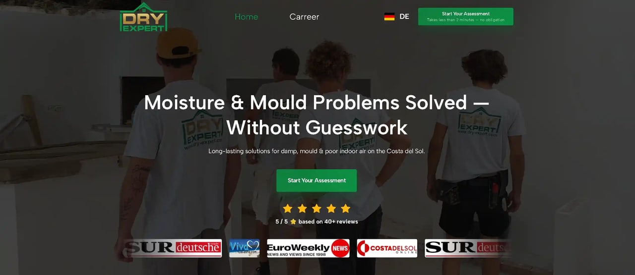 DRY-EXPERT website