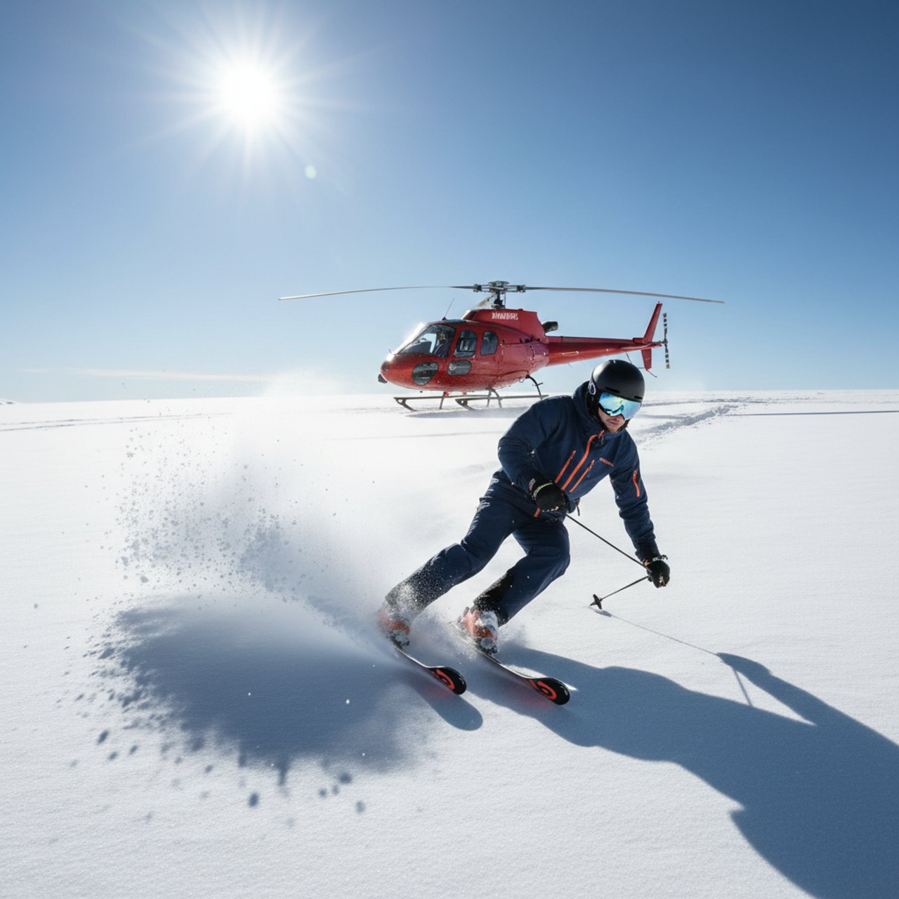 Heli-Skiing