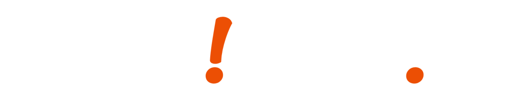 Logo mit dem Text "Hey!Reply." in Schwarz, wobei das Ausrufezeichen und der Punkt am Ende lila sind.