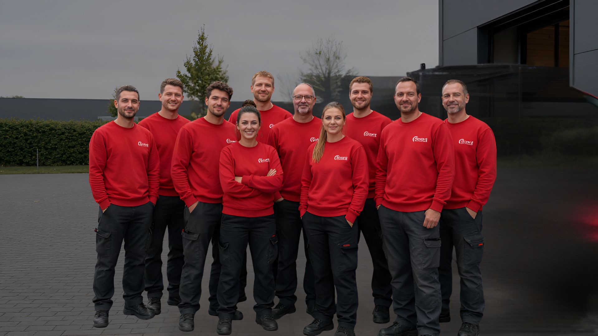 Team- oder Unternehmensfoto