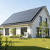 Einfamilienhaus mit Photovoltaikanlage und Wärmepumpe zur Senkung der Heizkosten