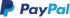 PayPal Logo mit einem dunkelblauen "P" über einem hellblauen "P" und dem Wort "PayPal" in dunkelblau.