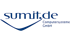 Blaues "sumit.de" Logo mit "Computersysteme GmbH" und einem geschwungenen Haken darunter.