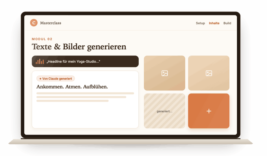 Modul 2 · Texte & Bilder generieren