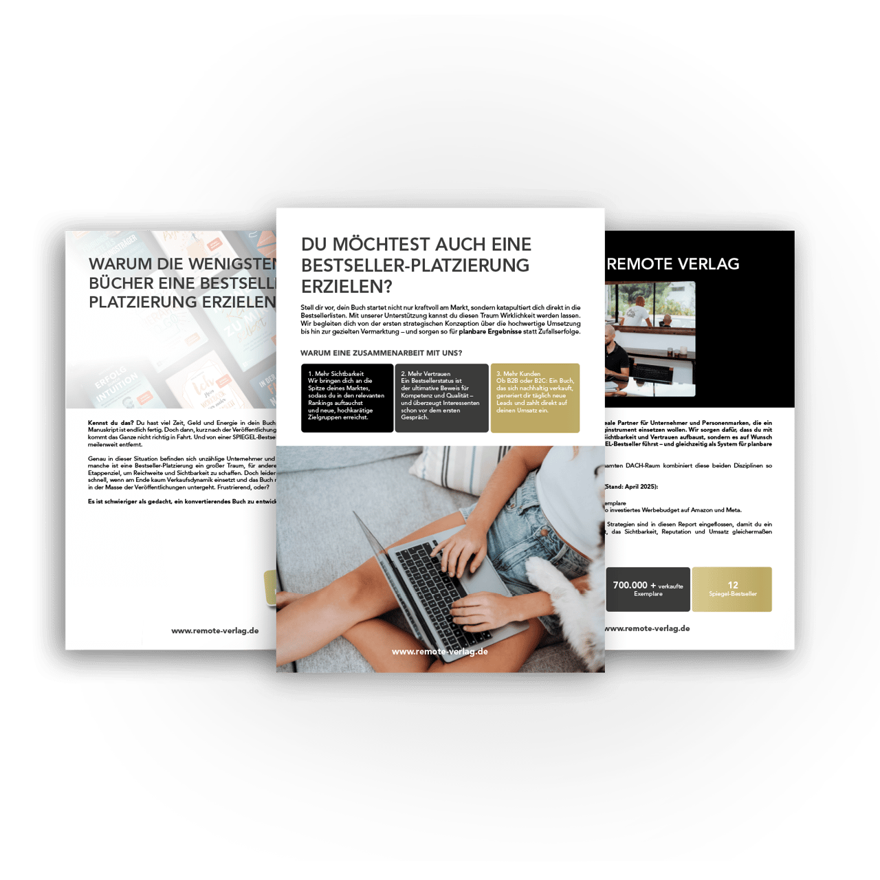 Innenseiten des Bestseller Reports als Mockup