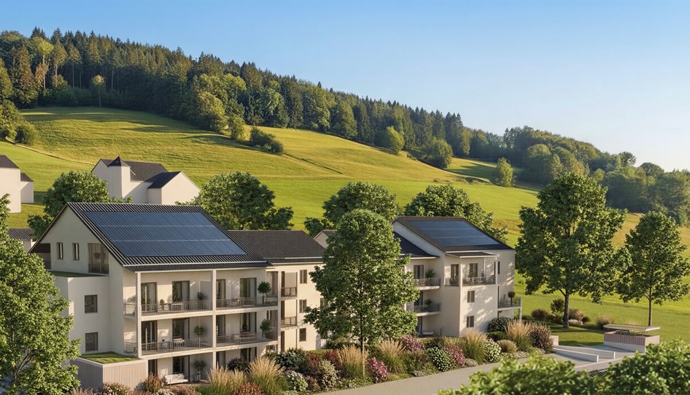 Weinbergterrassen Kelheim – Luftbild