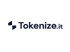 Tokenize.it logo with a dark blue abstract symbol and "Tokenize.it" text on a green background.