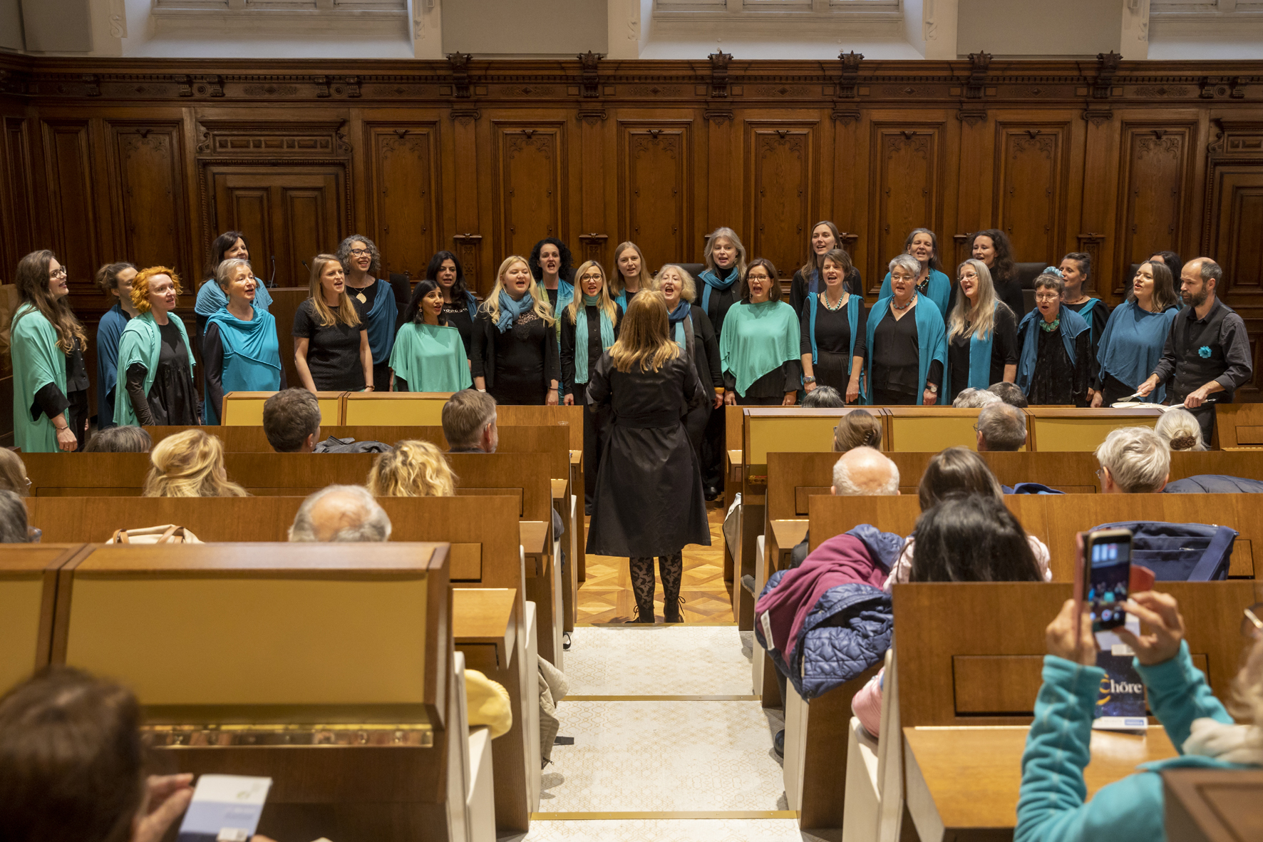 SOSAMMA singing at the Long Night of Choirs 2023 in Graz