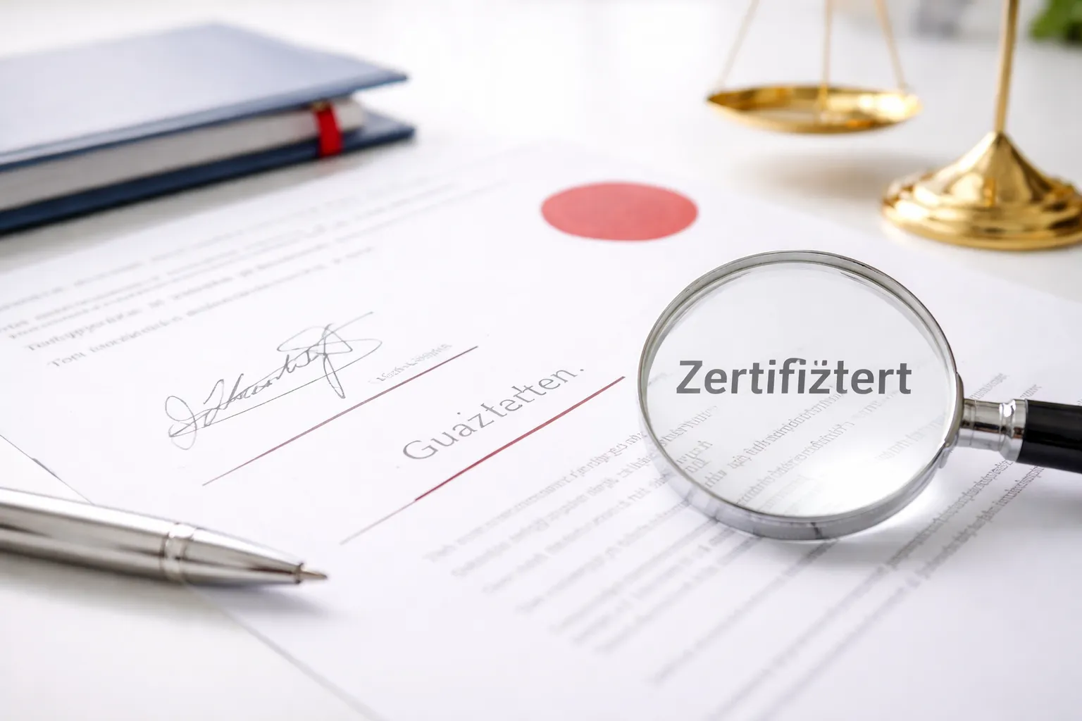 Staatlich geprüfte Expertise