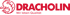 Rotes Drachenlogo und Text "DRACHOLIN Wir leben Qualität" auf grünem Hintergrund.