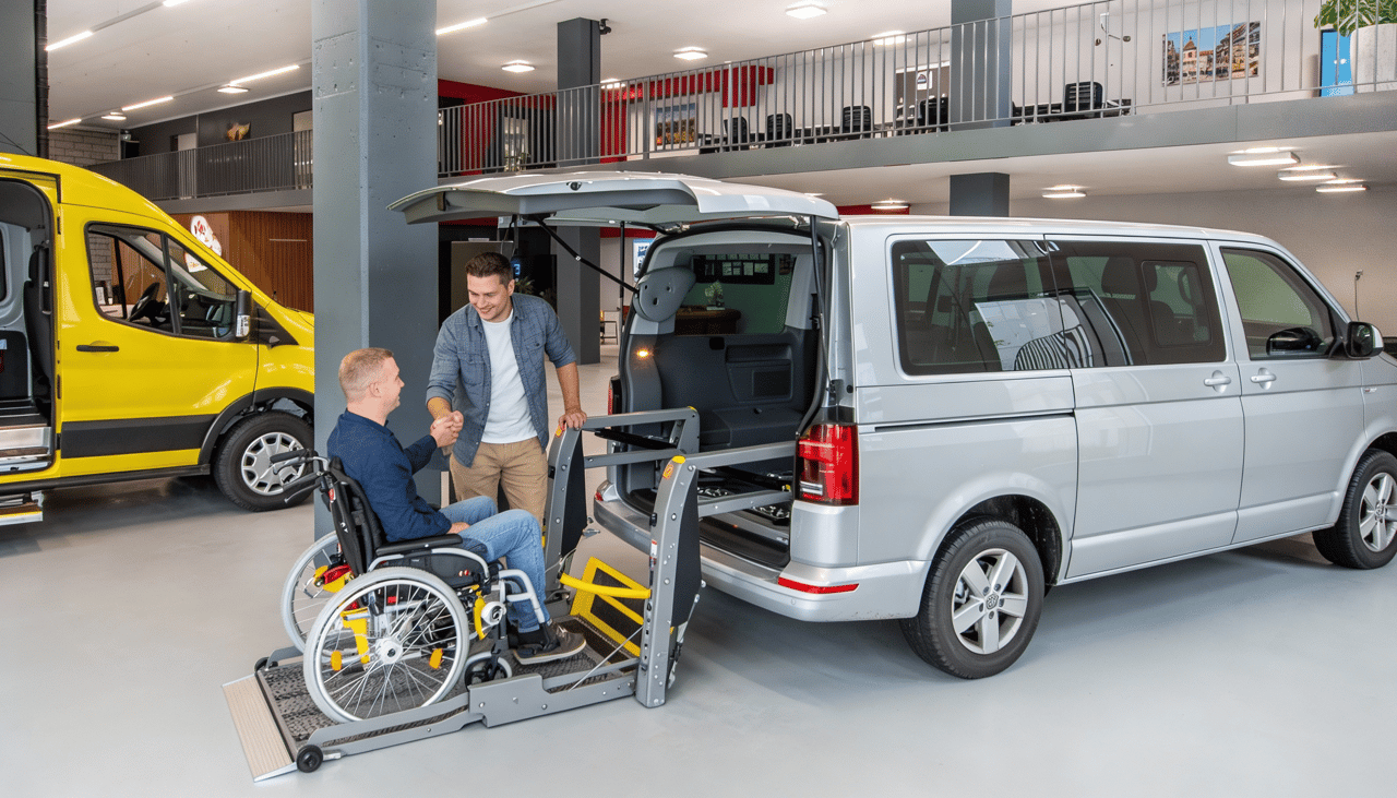 Beratungsgespräch im Showroom