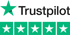 Trustpilot-Logo mit fünf grünen Sternen, die eine Fünf-Sterne-Bewertung anzeigen.