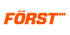 Orangefarbenes "FÖRST" Logo