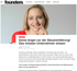 Ein Artikel eines Magazines, in dem Jennifer Frenken erwähnt wird.