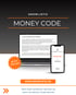 Laptop und Smartphone zeigen "Money Code" mit Text "JETZT ONLINE" und "Weil Geld verdienen leichter ist, wenn du deinen Code kennst."