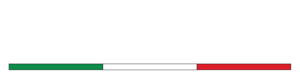 Der Text "Casa Esposito" in Weiß auf grünem Hintergrund mit italienischer Flagge darunter.