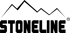 Black "STONELINE" text with a mountain outline above it, and a registered trademark symbol.