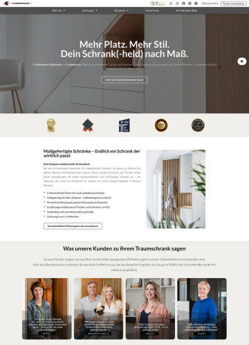 Website Referenz Fünf