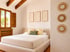 Dormitorio de la casa rural