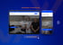 Webdesign & Entwicklung einer responsiven Website für Entrümpelung auf Tablet und Smartphone vor blauem Hintergrund.