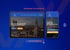 Responsives Webdesign der Bavaria Facility Website auf Tablet und Smartphone vor blauem Hintergrund.