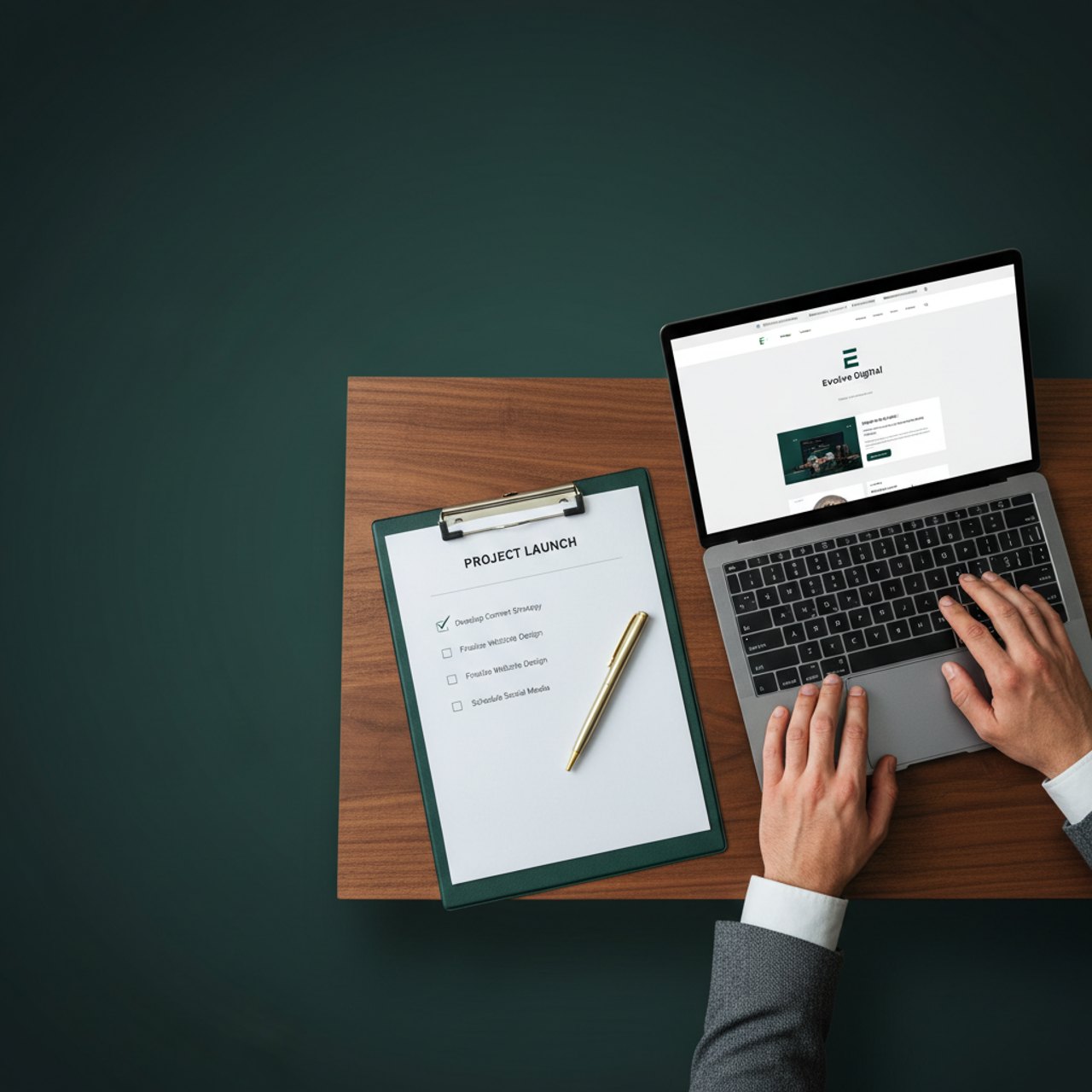 Welche kostenlosen Vorlagen helfen KMU beim Website-Check?