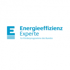 Logo: Blaues E, daneben "Energieeffizienz Experte" und "Ihr unabhängiger Energieberater".