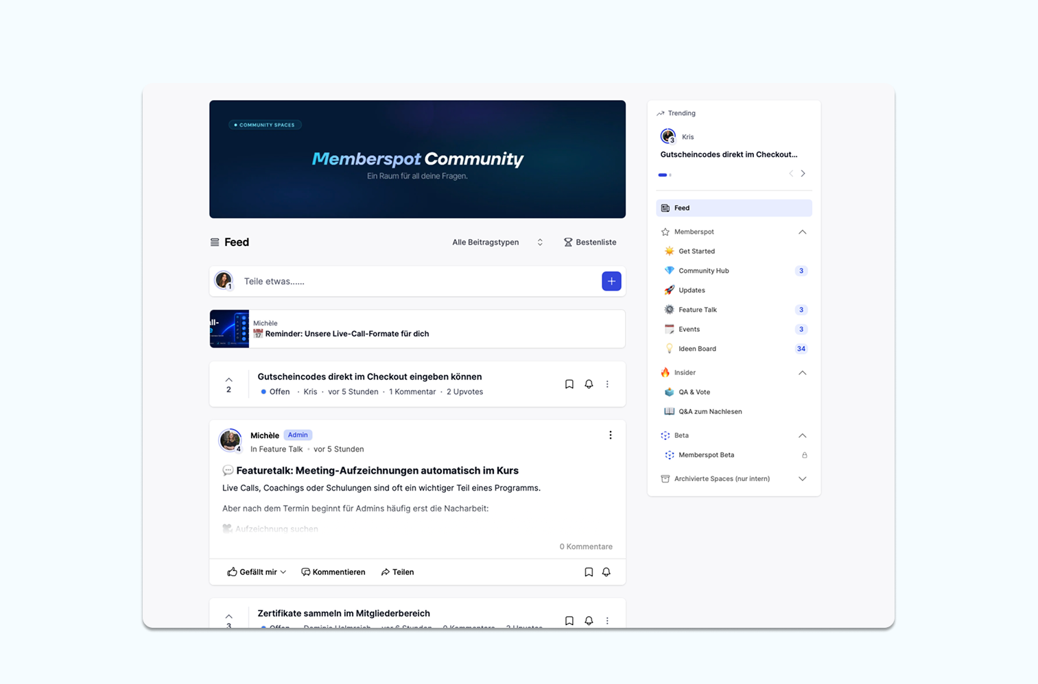 Memberspot Community