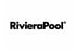 Schwarzer RivieraPool Schriftzug auf weißem Hintergrund mit registriertem Markenzeichen-Symbol.